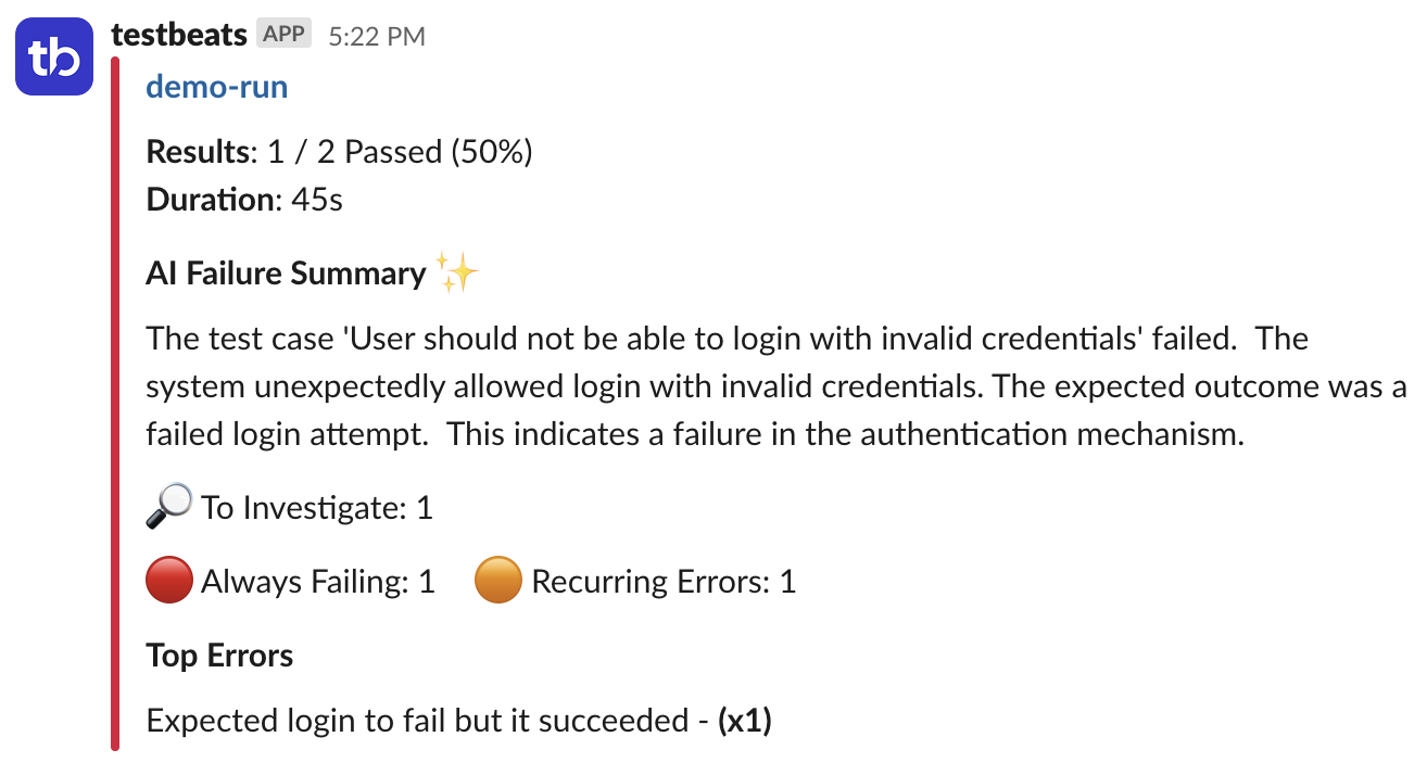 slack-sample-test-run
